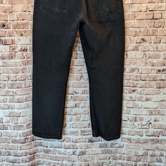 Lev's 505 Regular Fit Black Size W34/L30 - Picture 13 of 15